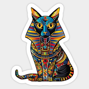 Egyptian cats. Sphinx Sticker